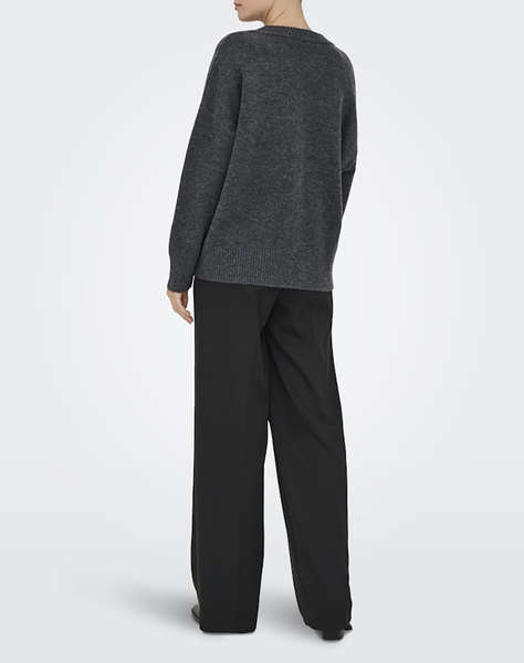 ONLY ONLMARI LS LOOSE V-NECK KNT