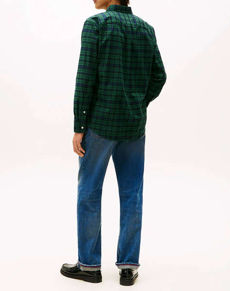 TOMMY HILFIGER MERCERIZED BLACKWATCH RF SHIRT