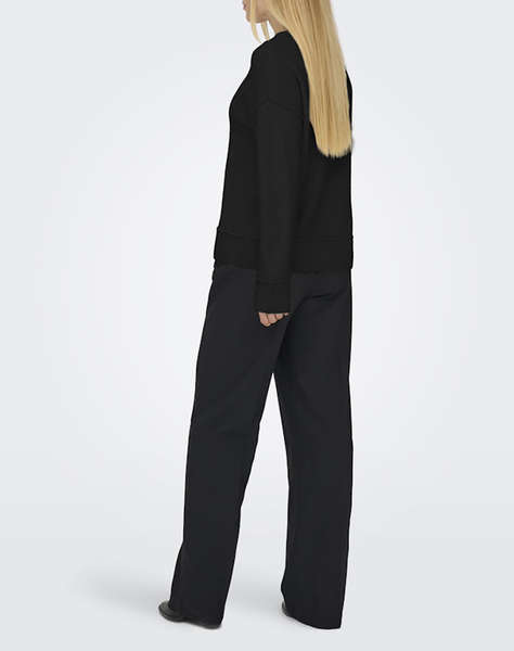 ONLY ONLHAZEL LIFE LS DETAIL O-NECK BF KNT