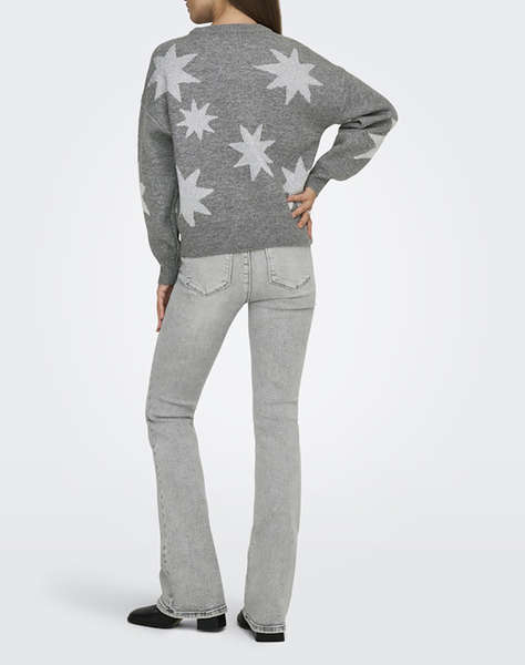 ONLY ONLROSIE LS O-NECK GLITTER KNT