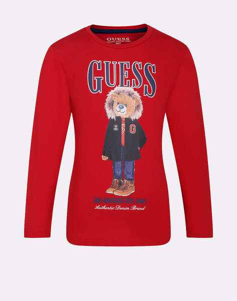 GUESS LS T-SHIRT BLUZA DE COPII BOY