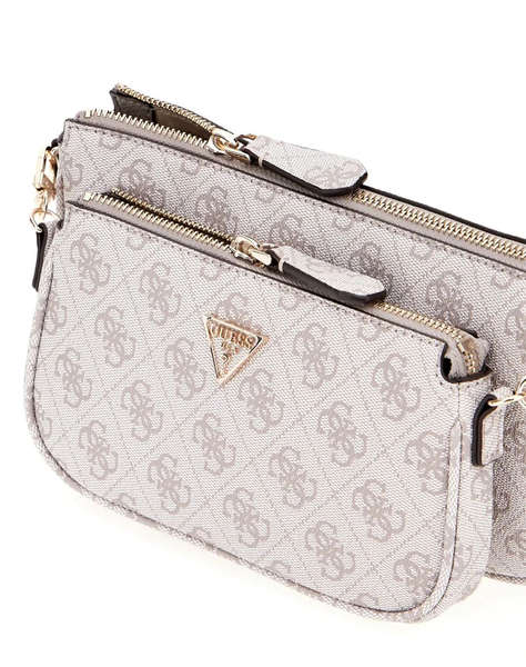 GUESS NOELLE II DBL POUCH CROSSBODY GEANTA DE DAMA (Dimensiuni: 24 x 13 x 5cm.)