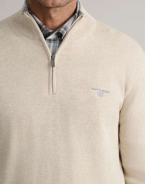 NAVY&GREEN BLUZA TRICOTATA