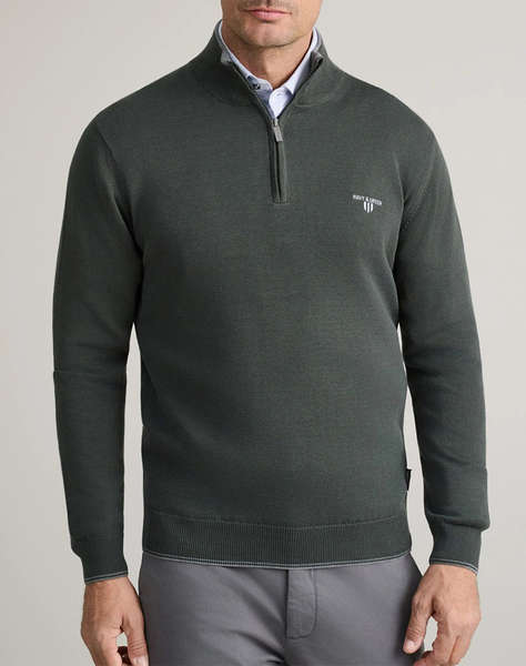 NAVY&GREEN BLUZA TRICOTATA