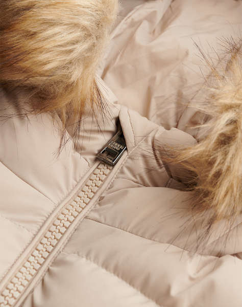 SUPERDRY D2 OVIN FUJI FAUX FUR HOOD MID LENGTH GEACA DE DAMA