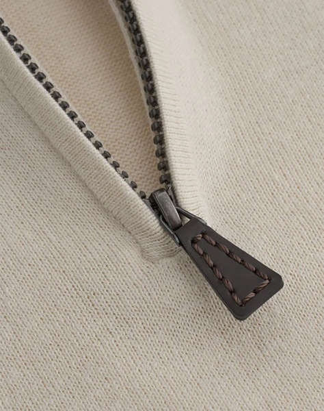 NAUTICA BLUZA TRICOTATA ΜΜ PERFORMANCE SOLID 1/4 ZIP (12GG)