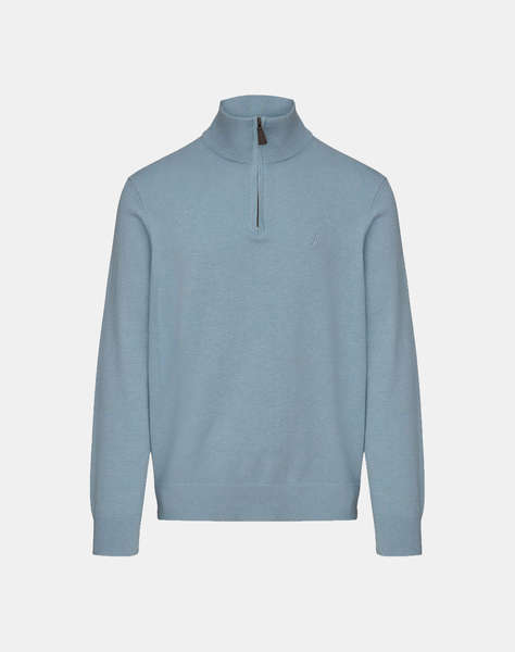 NAUTICA BLUZA TRICOTATA ΜΜ PERFORMANCE SOLID 1/4 ZIP (12GG)
