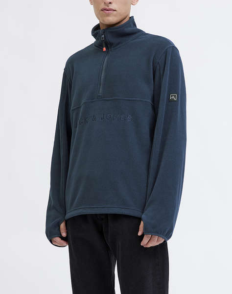 JACK&JONES JJALPES HALF ZIP FLEECE JACKET AW25