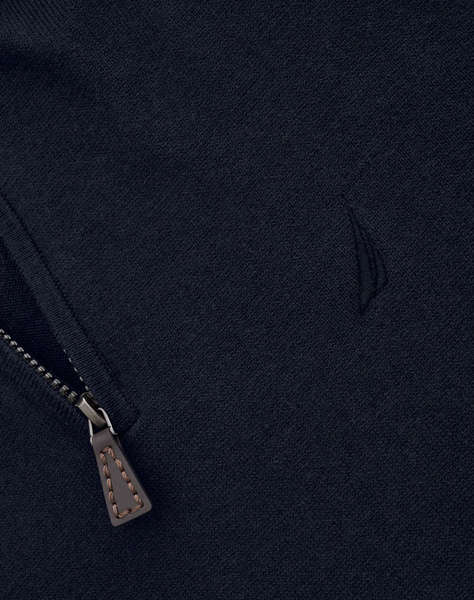 NAUTICA BLUZA TRICOTATA ΜΜ PERFORMANCE SOLID 1/4 ZIP (12GG)