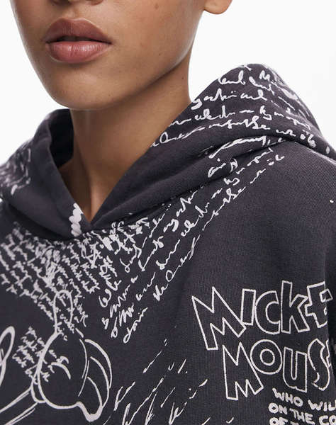 DESIGUAL SWEAT_LETTERS MICKEY HANORAC DE DAMA