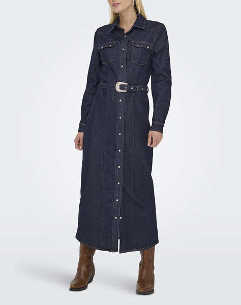 ONLY ONLCAMOMILE LS DNM DRESS BF MAE