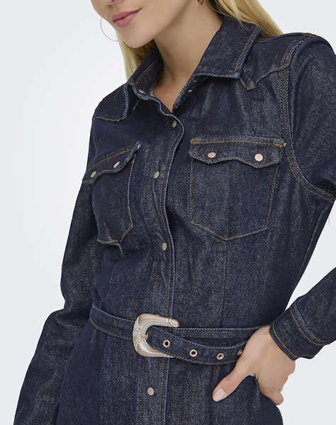 ONLY ONLCAMOMILE LS DNM DRESS BF MAE