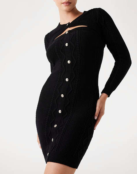 GUESS LS SHRUG CABLE DAPHNE DRS ROCHIE DE DAMA