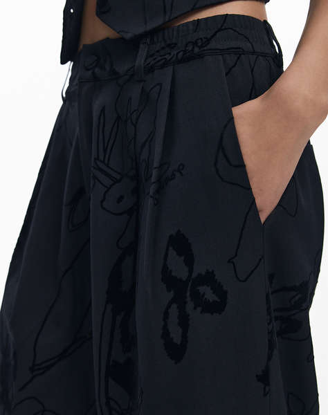 DESIGUAL PANT_FLOCK PANTALONI DE DAMA