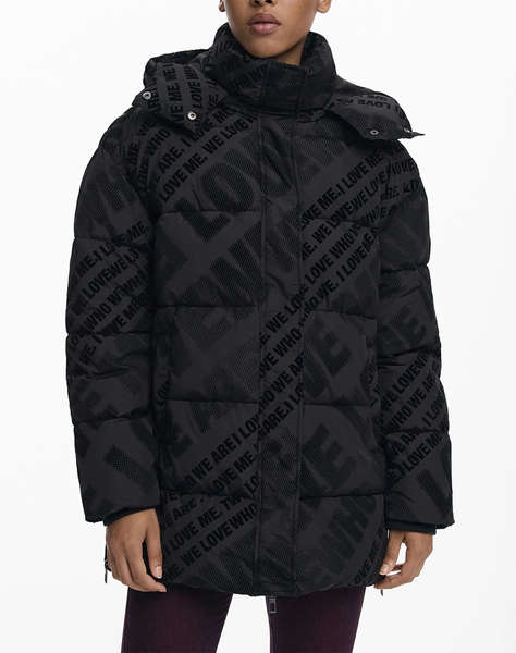 DESIGUAL PADDED_CADERA_FLOCK GEACA DE DAMA