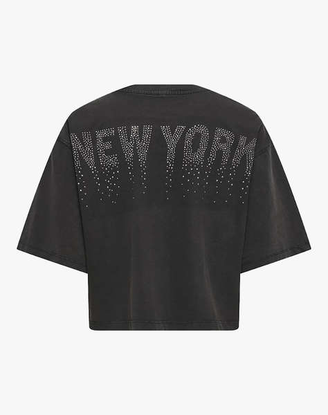 ONLY ONLJOS S/S O-NECK SHINE TOP BOX JRS