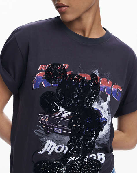 DESIGUAL TS_MICKEY LACE BLUZA DE DAMA