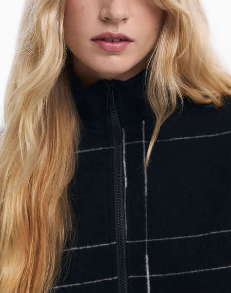 DESIGUAL PONCHO_CUADROS ALDAMA DE DAMA