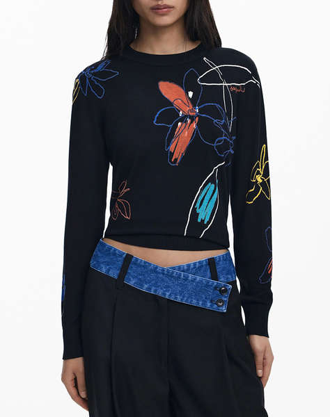 DESIGUAL JERS_ARTY PULOVER DE DAMA