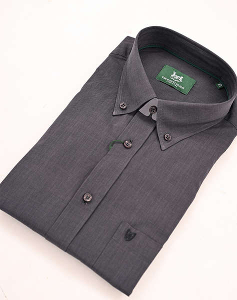 THE BOSTONIANS CAMASA FIL A FIL REGULAR FIT Plain FIL A FIL Button-down Regular Fit