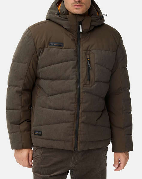 CAMEL ACTIVE GEACA Quilted Blouson Material Mix