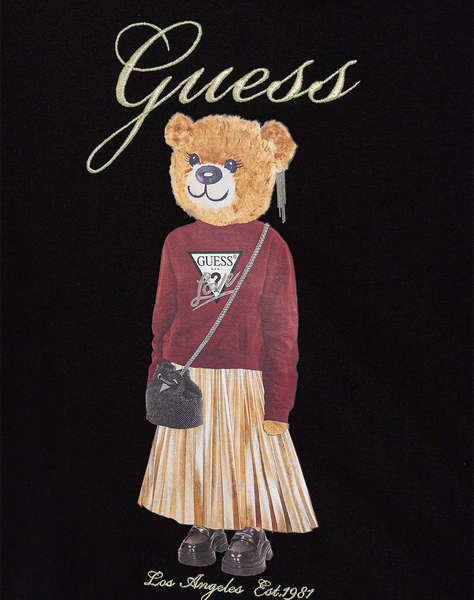 GUESS OVERSIZE LS ACTIVE TOP W/HOOD HANORAC DE COPII GIRL