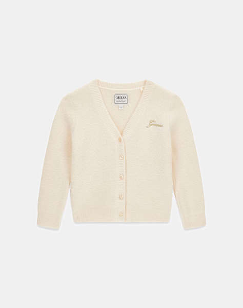 GUESS LS CARDIGAN TRICOTAT DE COPII GIRL