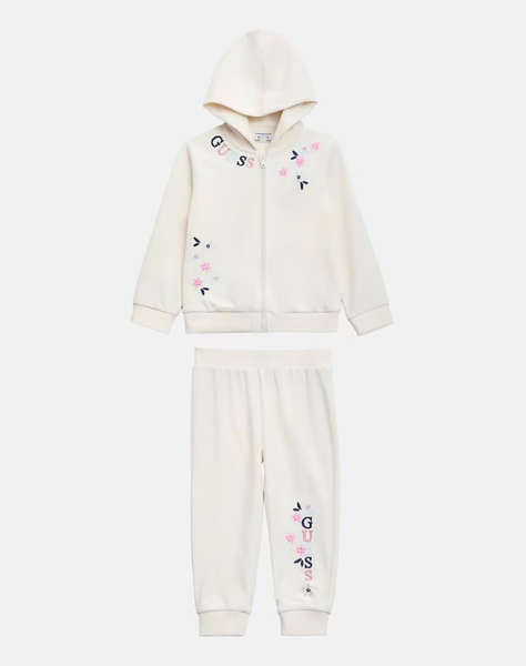 GUESS SET VELVET ACTIVE TOP+ PANTS SET DE COPII GIRL