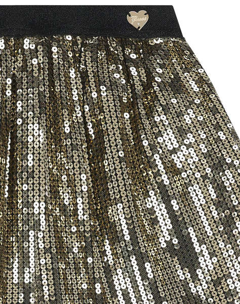 GUESS SEQUINS MINI SKIRT FUSTA DE COPII GIRL