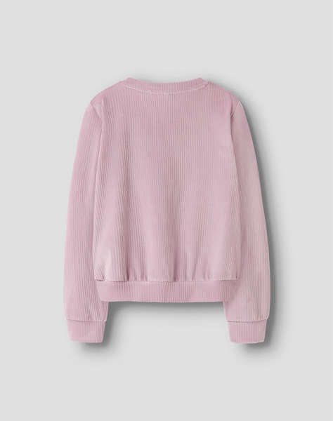 NAME IT NKFVELOA LS VELVET SHORT TOP