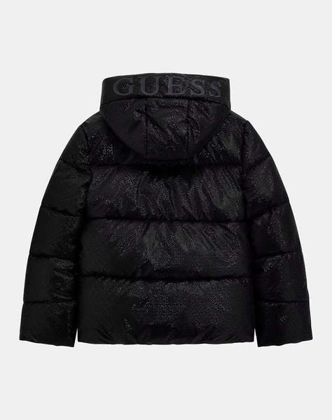 GUESS HOODED LS PADDED PUFFER W/ZIP GEACA DE COPII GIRL