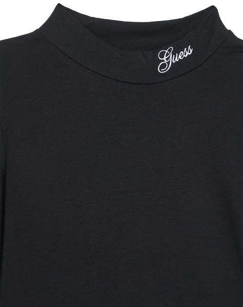 GUESS HIGH NECK LS T-SHIRT BLUZA DE COPII GIRL