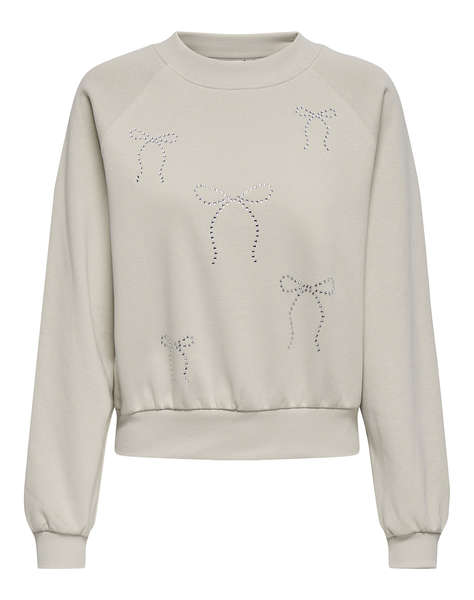 ONLY ONLCAMA L/S RHINESTONE O-NECK SWT