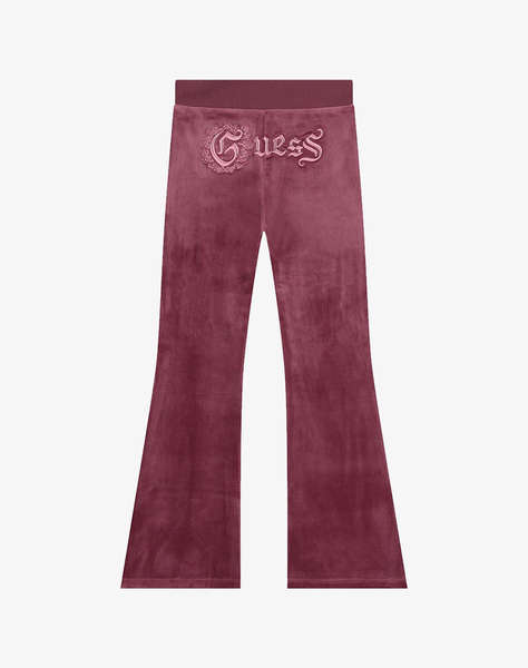 GUESS VELVET FLARE ACTIVE PANTS PANTALONI DE COPII GIRL