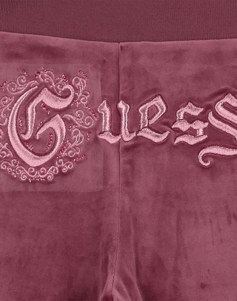GUESS VELVET FLARE ACTIVE PANTS PANTALONI DE COPII GIRL