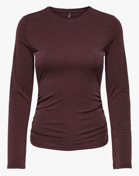 ONLY ONLFREE LIFE L/S SLUB RIB TOP JRS