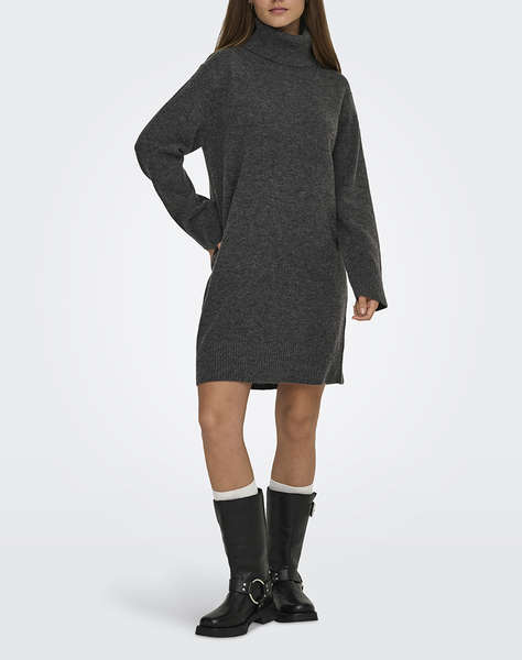 ONLY ONLHOUSTON LS DRESS ROLLNECK KNT