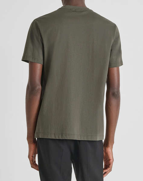 ANTONY MORATO MMKS02566FA100240 MIN OF 6 T-SHIRT REGULAR FIT IN JERSEY COTTON FABRIC WITH RUBBER REFLECTIVE TIGER PRINT BLUZA DE BARBATI