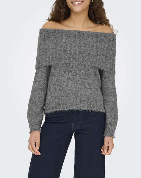 ONLY ONLSHINE LS OFF SHOULDER CC KNT