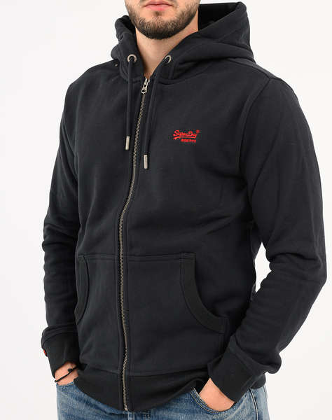 SUPERDRY D1 OVIN ESSENTIAL LOGO ZIP HOODIE HB JACKET DE BARBATI