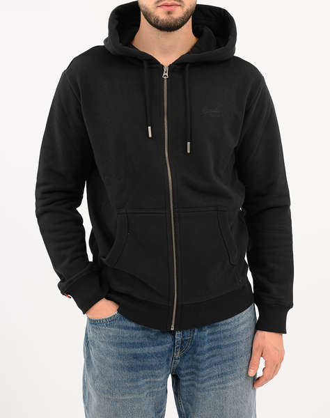 SUPERDRY D1 OVIN ESSENTIAL LOGO ZIP HOODIE HB JACKET DE BARBATI