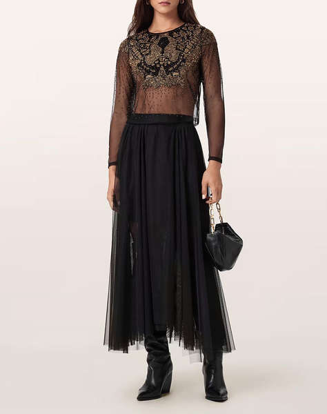 ALL SAINTS ALLY TULLE SKIRT