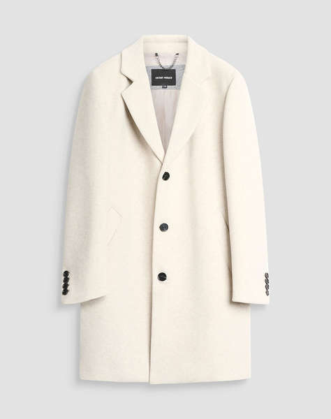 ANTONY MORATO MMCO00967FA500082 MIN OF 4 COAT MATHIAS REGULAR FIT IN WOOL VISCOSE BLEND FABRIC PALTON DE BARBATI