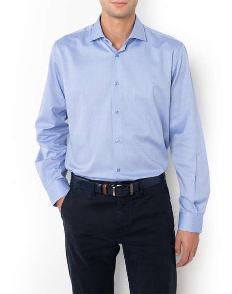 THE BOSTONIANS CAMASA DOBBY CUSTOM FIT Patterned DOBBY Semi-rex Custom Fit