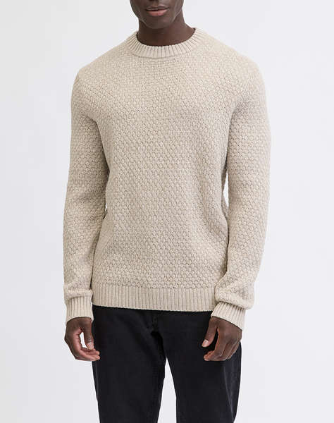 JJREBEL JREBBLAZE KNIT CREW NECK