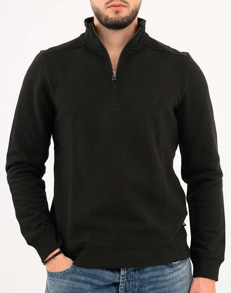 NAUTICA BLUZA HANORAC ΜΜ PIQUE FLEECE 1/4 ZIP
