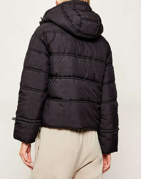 GUESS NEW DAISY CROP LOGO PUFFER JACKET WOMEN