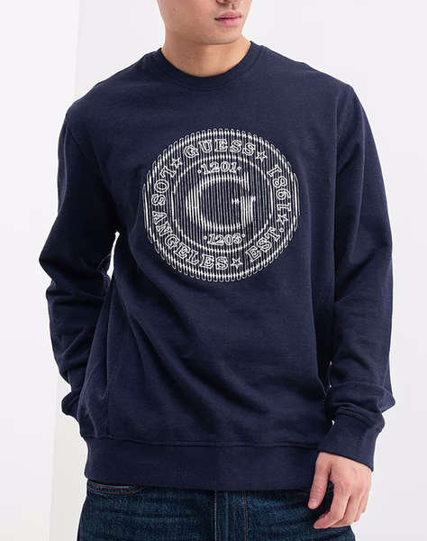 GUESS CN BIG G LOGO SWEATSHIRT HANORAC DE BARBATI