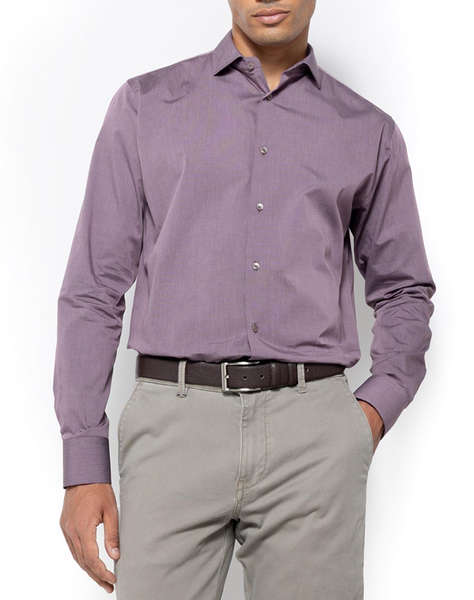 THE BOSTONIANS CAMASA POPLIN CUSTOM FIT Plain POPLIN Semi-rex Custom FIT