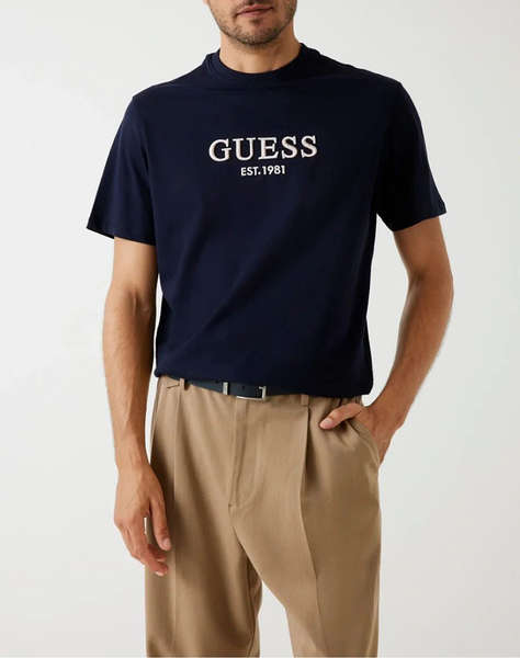 GUESS CN SS EMBROIDERY LOGO TEE BLUZA DE BARBATI